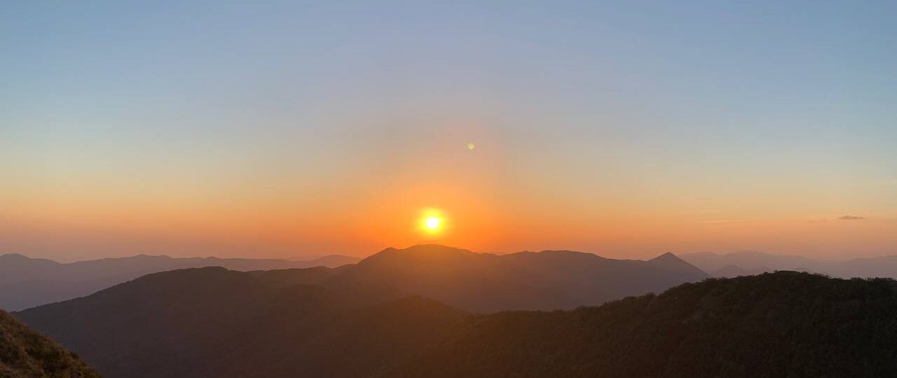 Закат на горе Маврикошка