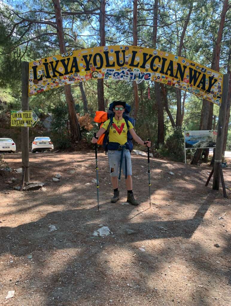 Начало Ликийской тропы